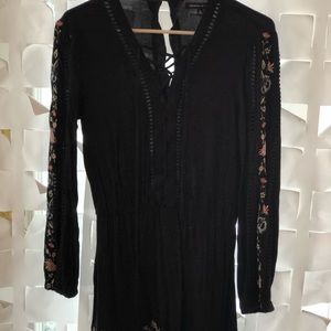 Kendall & Kylie embroidered romper